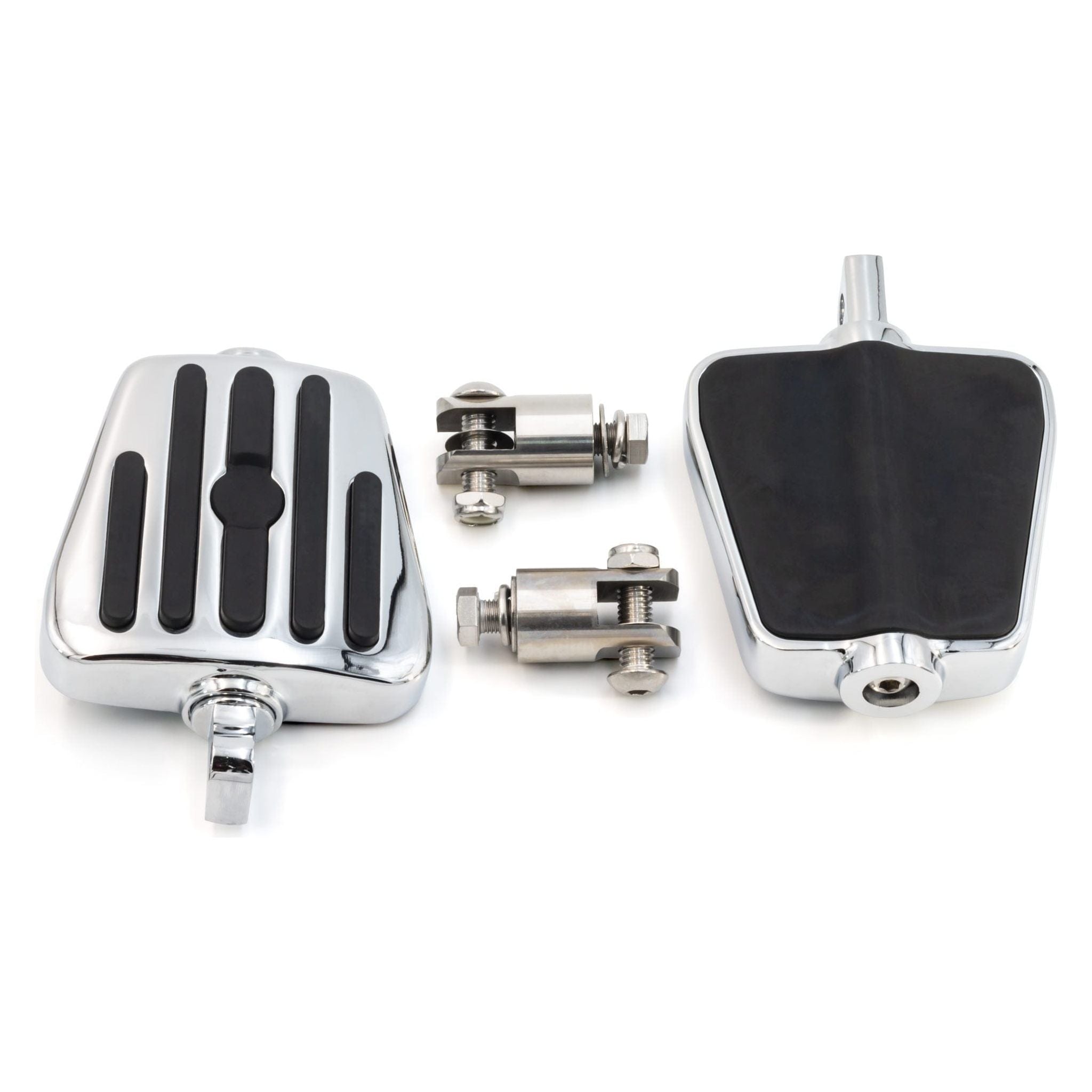 Chrome Mini Board / Foot Peg by Rivco MV130 Highway Bar Pegs & Mounts