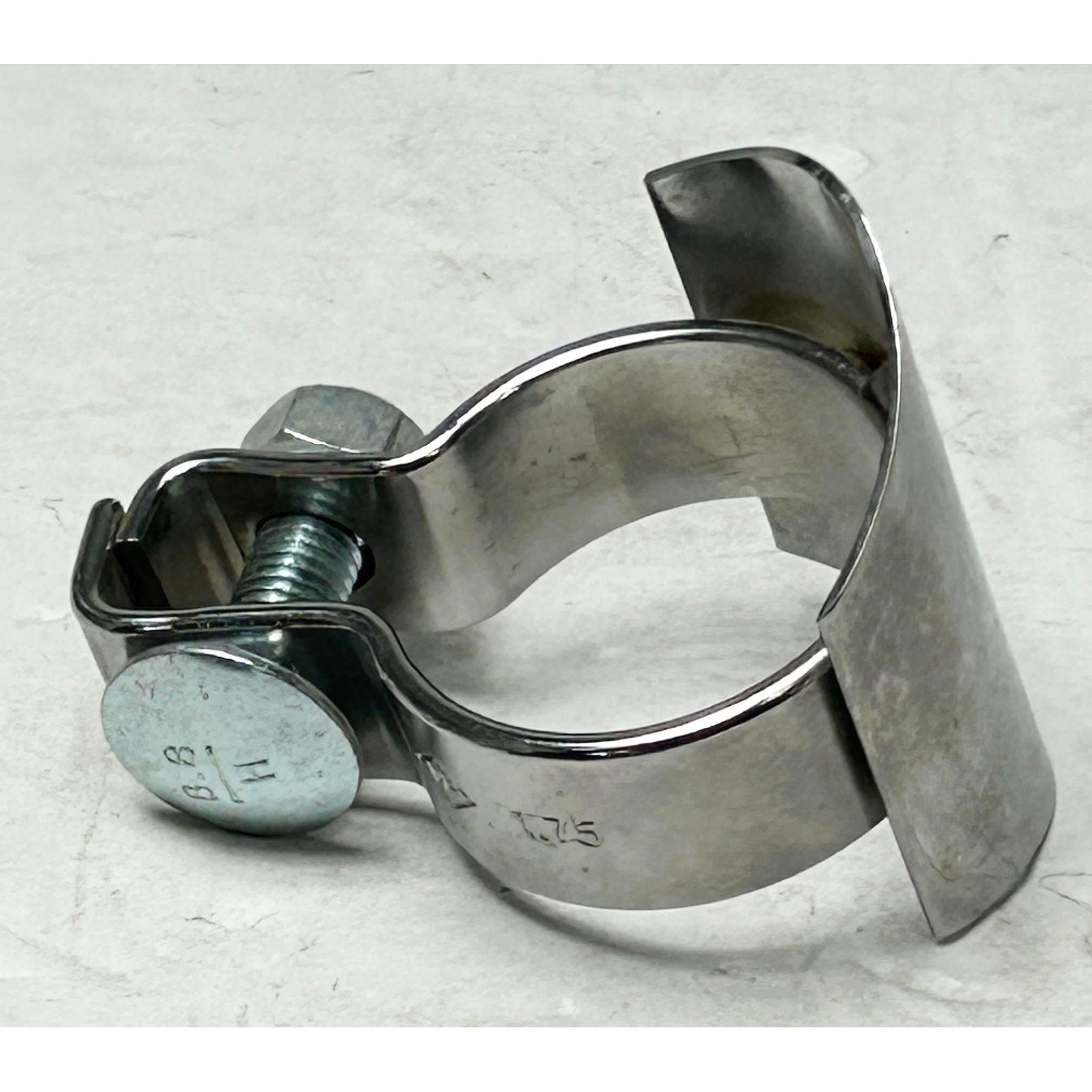 Clamp,Muffler WIth Shield (USED) by Polaris CL-USED-SHLD Muffler Clamp