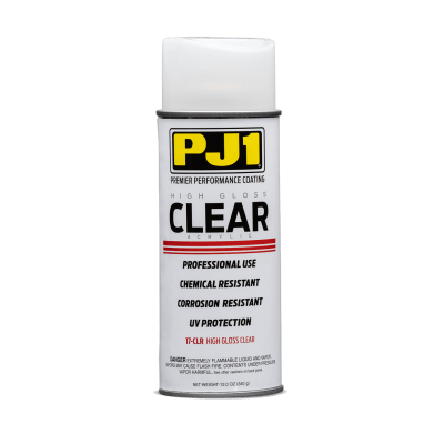 Clear Coat 11Oz by PJ1 17-CLR Aerosol Paint