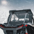 Polaris RZR XP 1000 /4 Clear Full Rear Windshield by Kemimoto