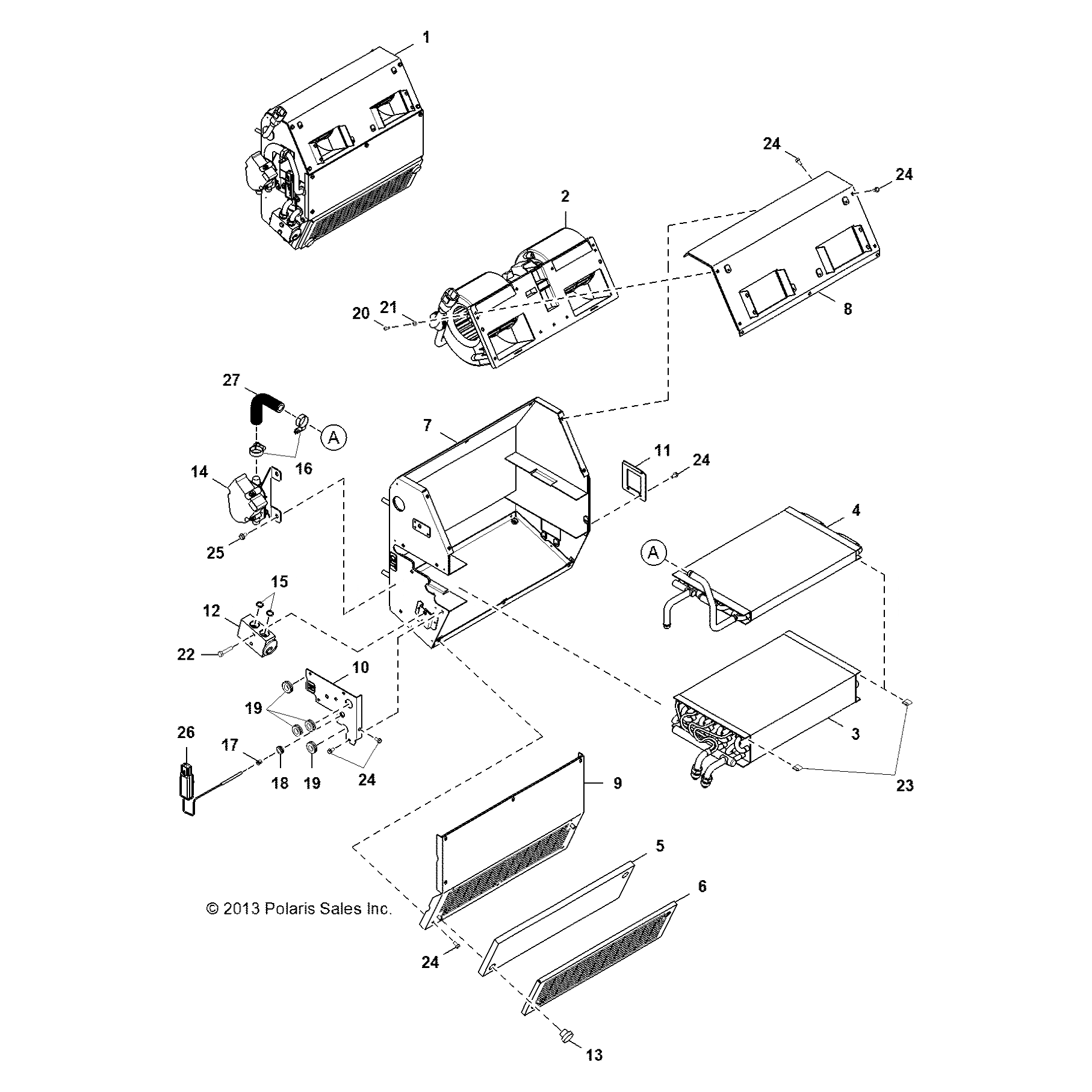 Cover, Filter by Polaris 3120769 OEM Hardware P3120769 Off Road Express