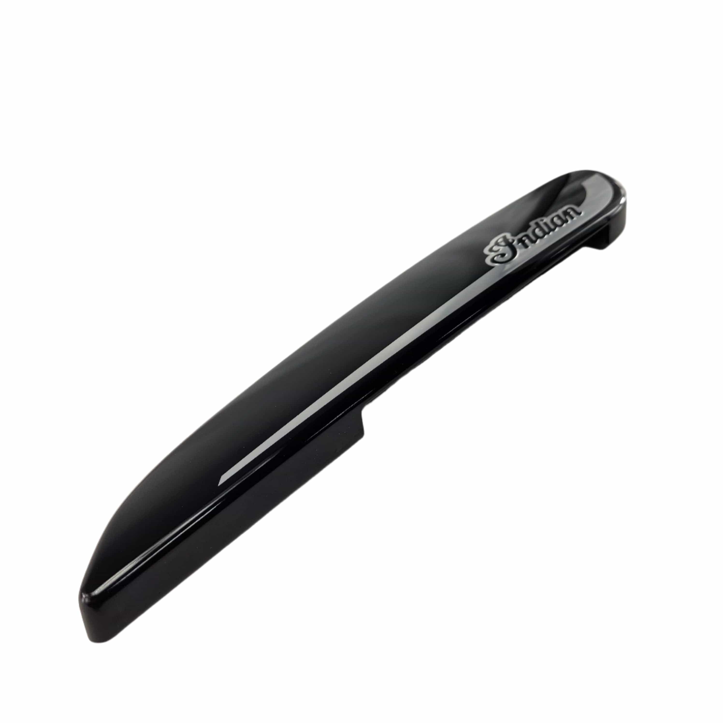 Saddlebag Hinge Cover Right GlBlack by Indian Witchdoctors