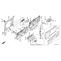 Rear Door Cover Set (Left) [Type2] by Honda
