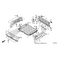 Bed Side Cover Set (Right) [Type2] by Honda
