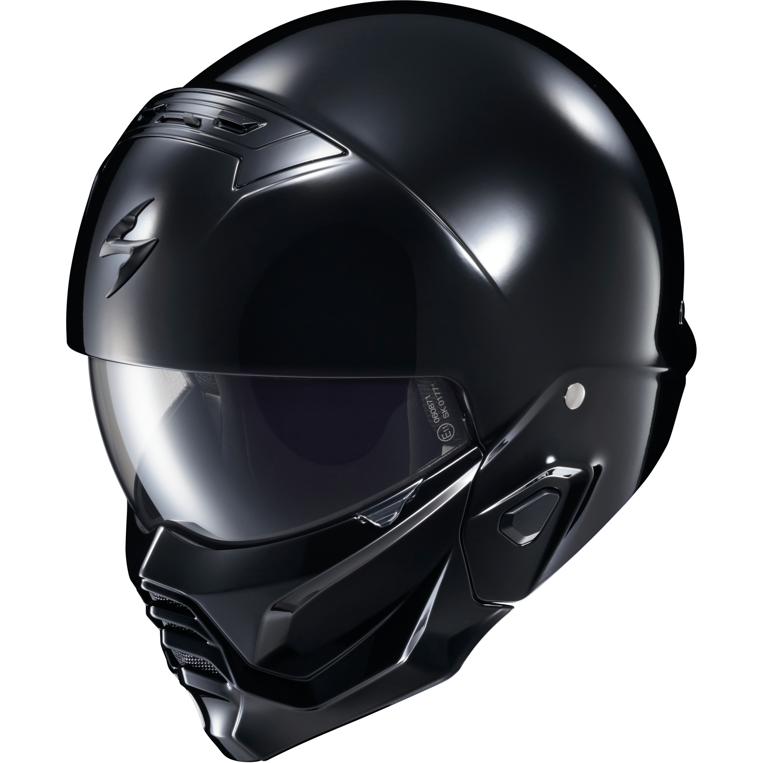 Scorpion EXO Covert 2 Open-Face Helmet 3XL Gloss Black