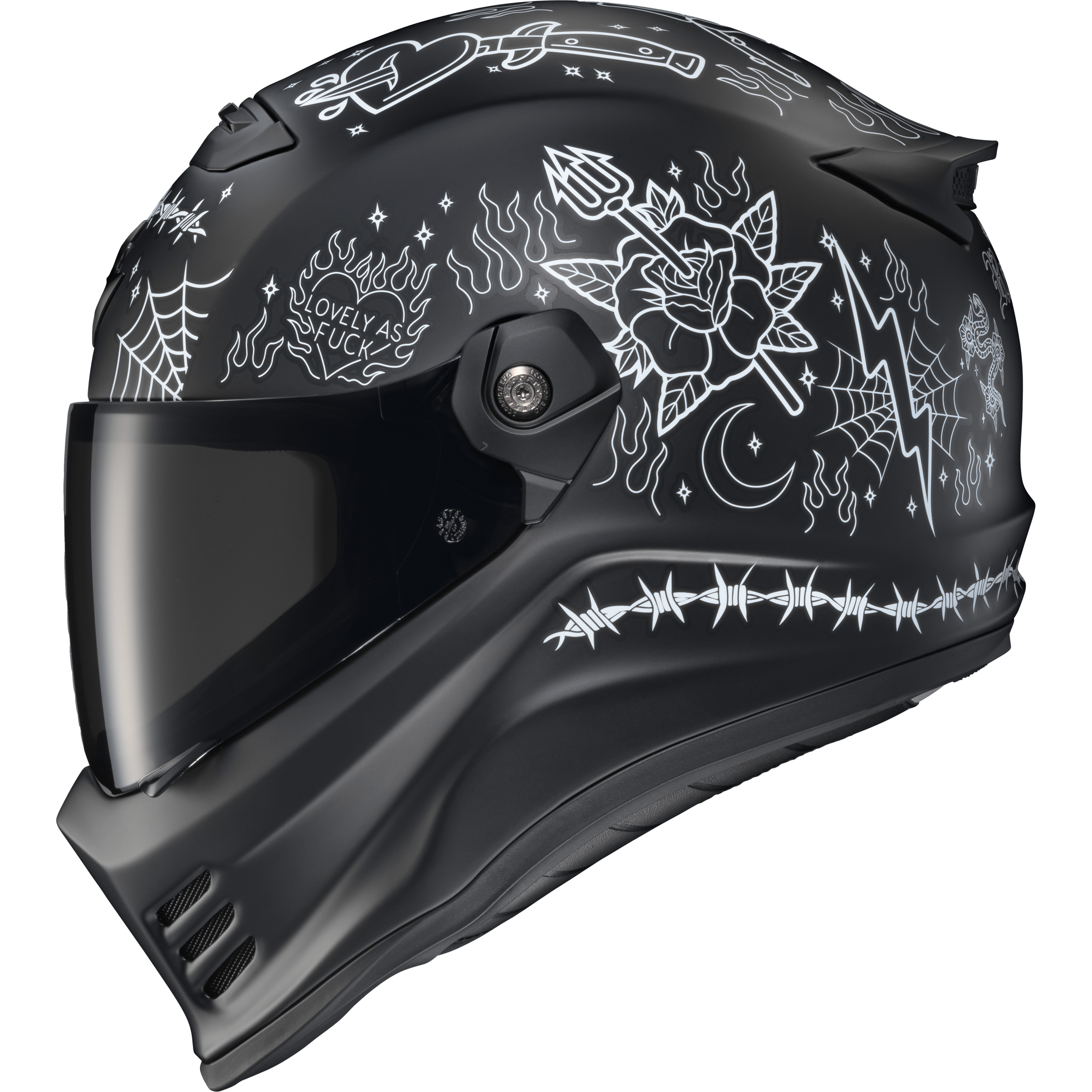 Scorpion EXO Covert FX Full Face Helmet Graphite / XL Scorpion EXO Covert FX Full Face Helmet Graphite / XL
