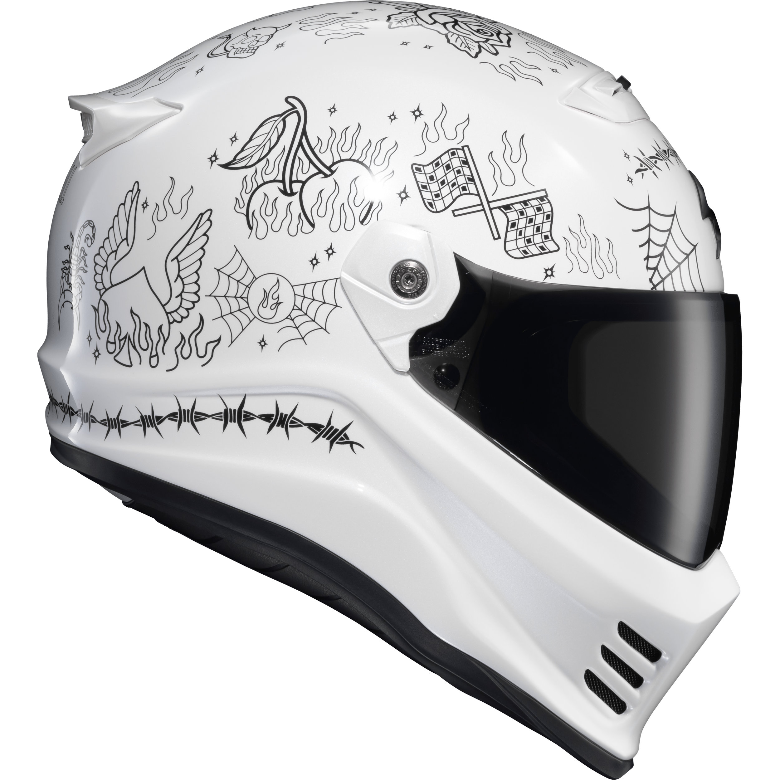Covert Fx Full Face Helmet By Scorpion Exo Witchdoctors