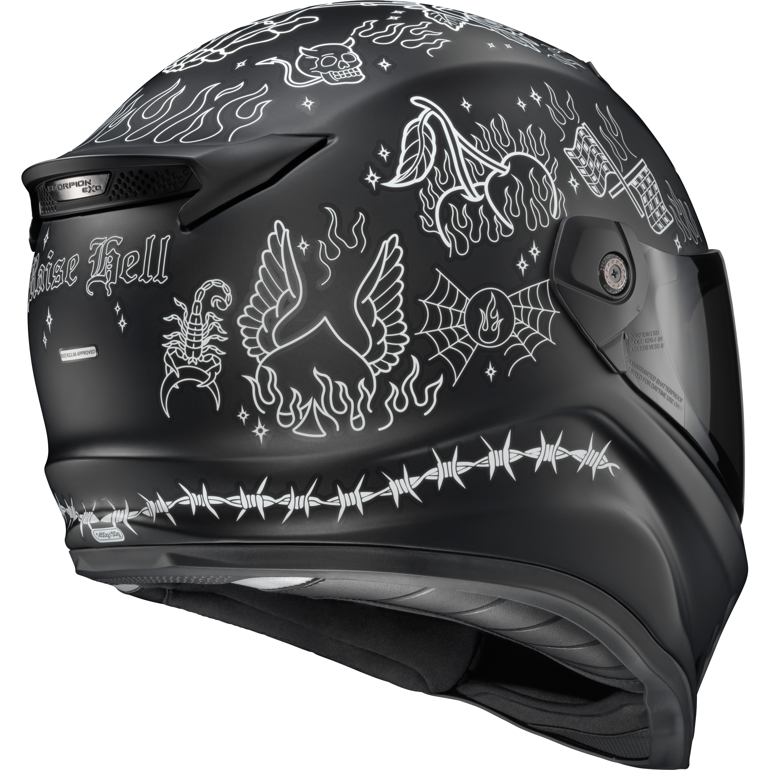 Scorpion EXO Covert FX Full Face Helmet Graphite / XL