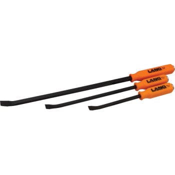 Curved Pry Bar with Striking Handle Set by Lang Tools 853-3ST Specialty Tool