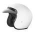Daytona Helmets Open Face 3/4 Helmet 2XS / Gloss White D.O.T. Daytona Cruiser Classic Helmet by Daytona Helmets DC1-C-2XS