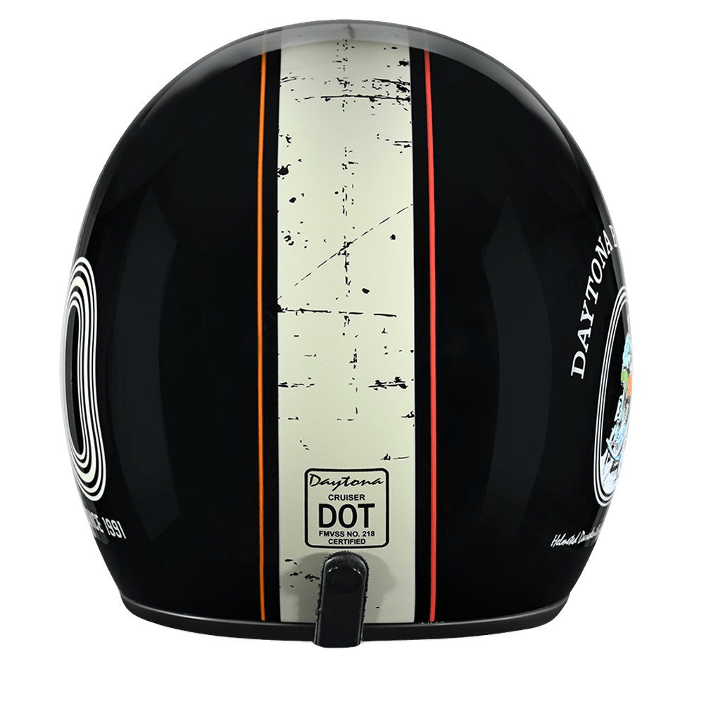 Daytona Helmets Open Face 3/4 Helmet L / Daytona 30th D.O.T. Daytona Cruiser Helmet by Daytona Helmets DC6-DAY-L