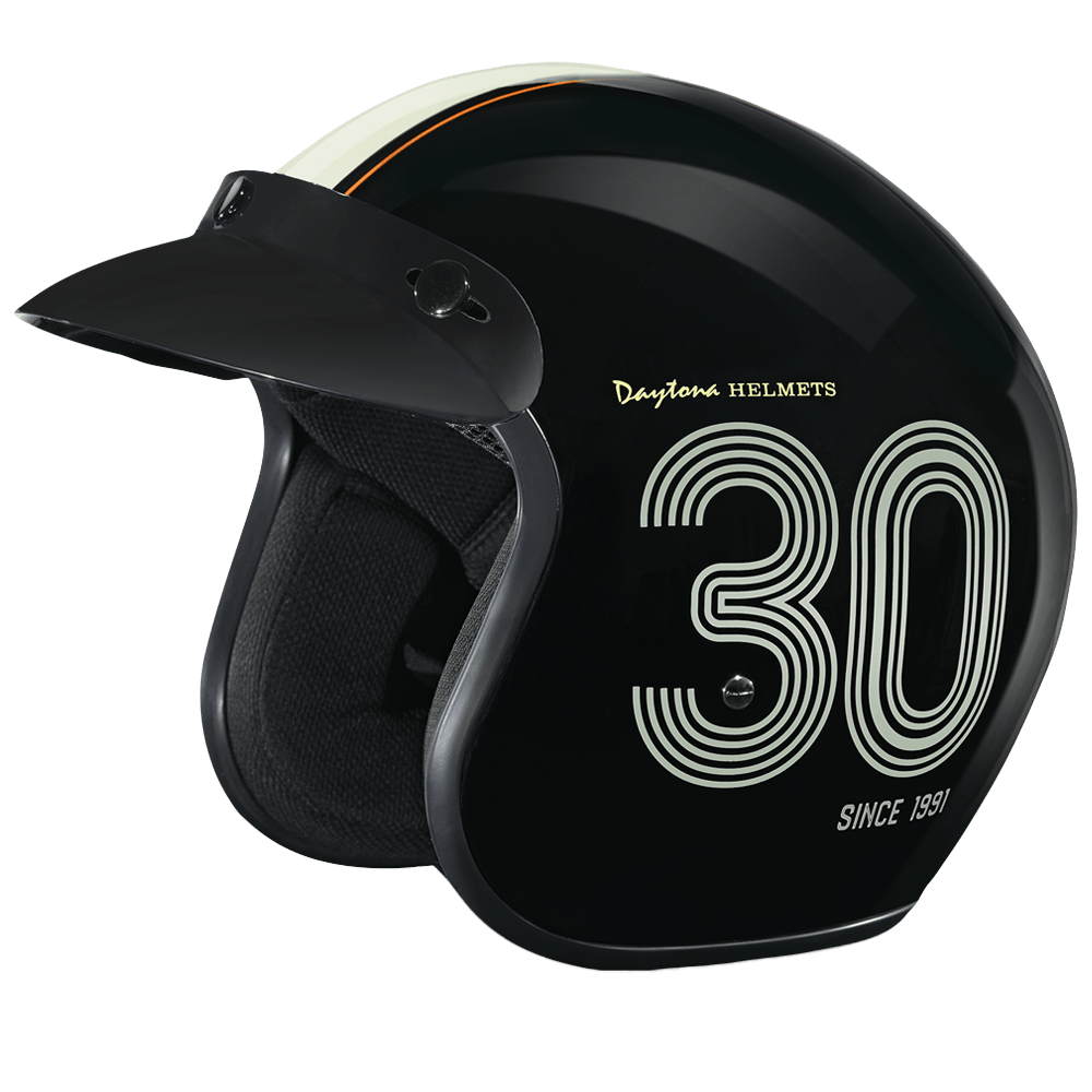 Daytona Helmets Open Face 3/4 Helmet XS / Daytona 30th D.O.T. Daytona Cruiser Helmet by Daytona Helmets DC6-DAY-XS