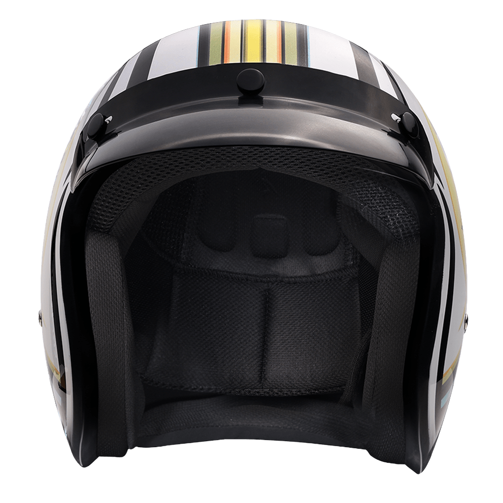 Daytona Helmets Open Face 3/4 Helmet S / Lightning D.O.T. Daytona Cruiser Helmet by Daytona Helmets DC6-LT-S