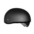 Daytona Helmets Half Helmet L D.O.T. Daytona Skull Cap Helmet W/ Inner Shield- Dull Black by Daytona Helmets DS8-B-L