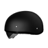 Daytona Helmets Half Helmet S D.O.T. Daytona Skull Cap Helmet W/ Inner Shield- Dull Black by Daytona Helmets DS8-B-S