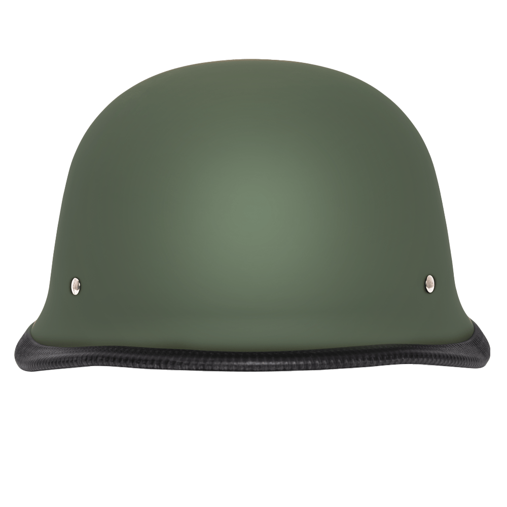 Daytona Helmets Half Helmet L / Military Green D.O.T. German Helmet by Daytona Helmets G1-MG-L