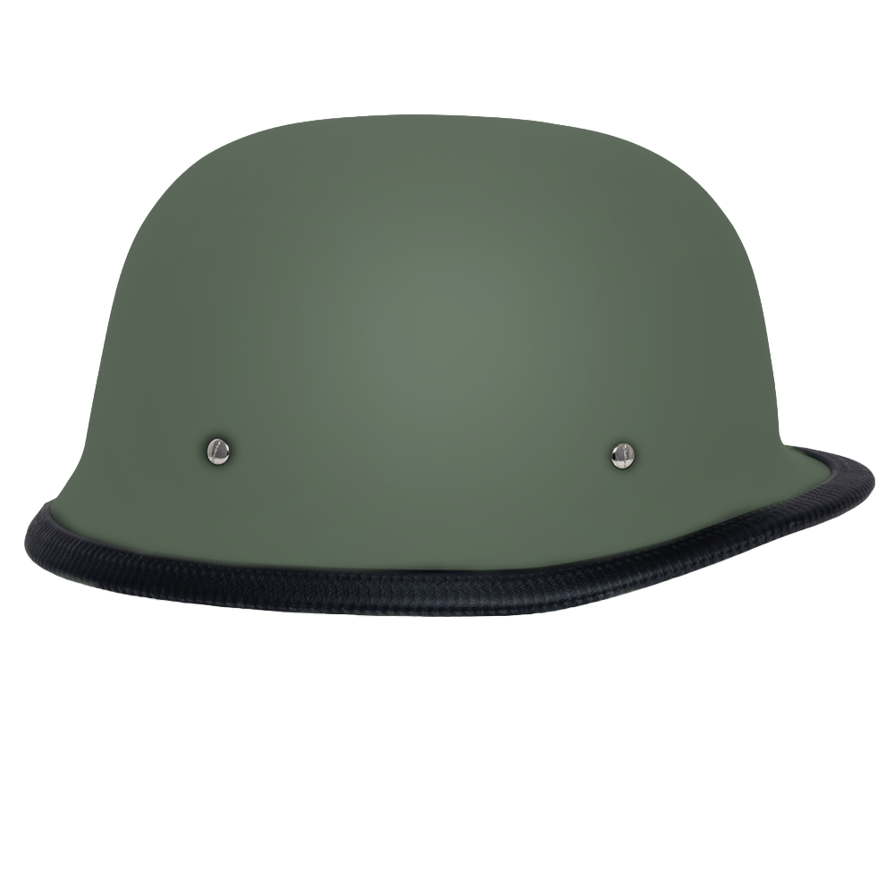 Daytona Helmets Half Helmet XL / Military Green D.O.T. German Helmet by Daytona Helmets G1-MG-XL