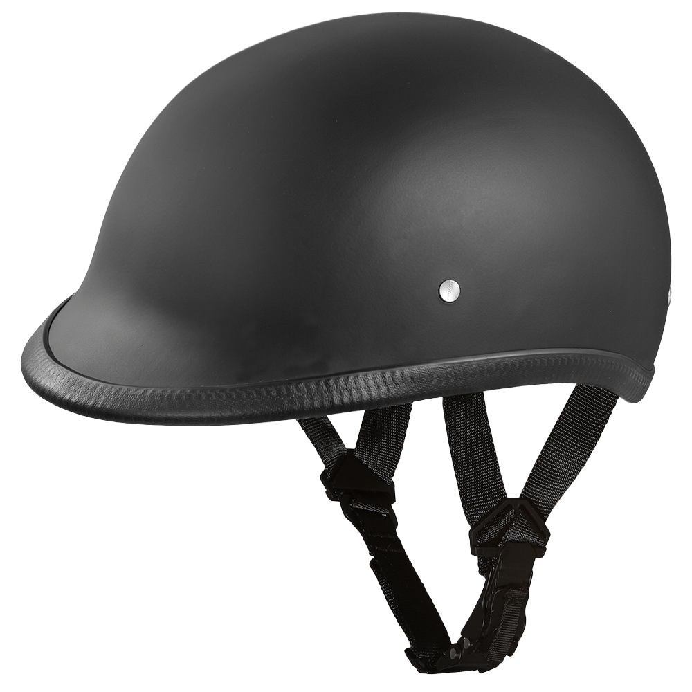 Daytona Helmets Half Helmet 2XS / Dull Black D.O.T. Hawk Helmet by Daytona Helmets H1-B-2XS