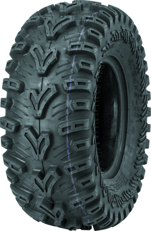 QuadBoss QBT448 Utility Tire - 24x9-11 6-Ply for Powersports Vehicles