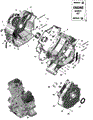 ROTAX - CRANKCASE - 215 - 349 - 2022 CAN AM OUTLANDER 1000R EFI X XC