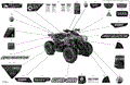 BODY - DECALS - 2022 CAN AM RENEGADE 1000R EFI X XC