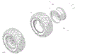 DRIVE - REAR WHEELS - 2022 CAN AM COMMANDER MAX 1000R EFI DPS