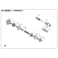 TRANSMISSION ASSY (1) - 2018 CFMOTO CFORCE 500 HO