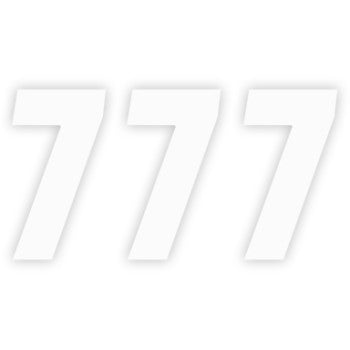 FX Factory Number 7 White 4" by Factory Effex