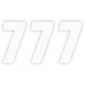 FX Factory Number 7 White 4" by Factory Effex