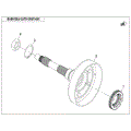 WET CLUTCH BELL SHAFT ASSY. - 2022 CFMOTO ZFORCE 800 EX