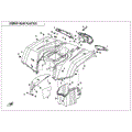 REAR PLASTICS - 2020 CFMOTO CFORCE 400