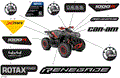 BODY - DECALS - 2023 CAN AM RENEGADE 1000R EFI X XC