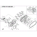 CVT CASE ASSY. - 2020 CFMOTO UFORCE 500