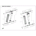 REAR SHOCK ABSORBER - 2024 CFMOTO ZFORCE 950 Sport
