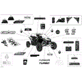 DECALS - TURBO - PACKAGE X MR - NORTH AMERICA - 2019 CAN AM MAVERICK TURBO