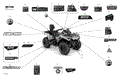 BODY - DECALS - XT - 2021 CAN AM OUTLANDER MAX 570 EFI / DPS / XT