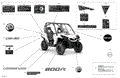 DECALS - BASE - 2020 CAN AM COMMANDER 800R EFI