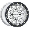 ATV / UTV Alpha Hyper Wheel 4/156 Hyper Silver / Black 15X10 (+10Mm) by Raceline