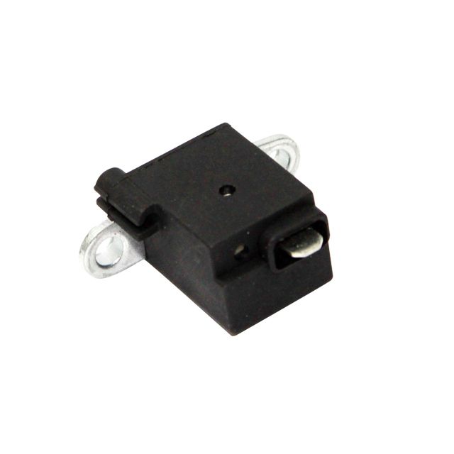 A close-up of the Honda UTV/ATV Pickup Coil by Bronco, a black rectangular electronic connector with two silver mounting holes, shown on a white background.