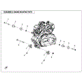 ENGINE MOUNTING PARTS - 2022 CFMOTO ZFORCE 950 Sport