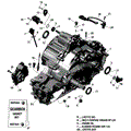 GEAR BOX AND COMPONENTS - 420686753 - 2019 CAN AM MAVERICK SPORT MAX 1000R DPS
