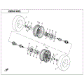 REAR WHEEL - 2022 CFMOTO CFORCE 800 XC