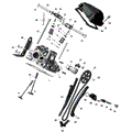 ROTAX - CYLINDER HEAD REAR - 2022 CAN AM COMMANDER 1000R EFI XT P