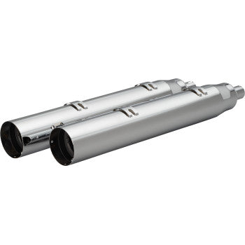 War Hammer Slip-On Mufflers 4-1/2" for Indian w/ Saddlebags by Khrome Werks