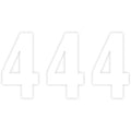Pro Number 4 White 7" by Factory Effex