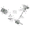 ROTAX - CRANKSHAFT PISTONS AND CYLINDER - 2022 CAN AM DEFENDER HD9 CAB