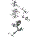 ROTAX - GEARBOX 2 - 420686788 - 2025 CAN AM MAVERICK TURBO RR RS 72 INCH - SCANDI BLUE - 72" WIDTH CALI