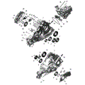 ROTAX - GEARBOX 1 - 2026 CAN AM DEFENDER 6X6 HD10 XT - STEALTH BLACK - 64" WIDTH