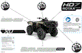 BODY - FEATURE DECALS - 2023 CAN AM OUTLANDER PRO HD7 XU