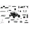DECALS - TURBO R - PACKAGE X RC - NORTH AMERICA - 2019 CAN AM MAVERICK TURBO R